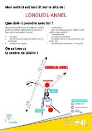 Accès Centre de loisirs LONGUEIL-ANNEL
